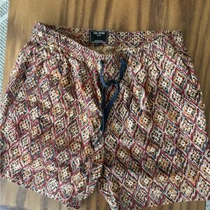 Todd Snyder Red and Orange Cargo Shorts